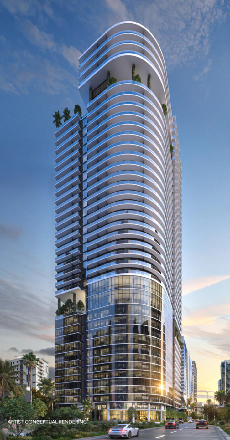 Exterior de One Twenty Brickell en Miami